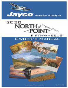 2020 North Point Owner's Manual